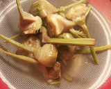 Foto del paso 6 de la receta: Cazuela de jureles al horno con alcachofas y berenjenas