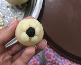 عکس مرحله 4 از دستور خمیر ژلارد به شکل تاپر توپ فوتبال