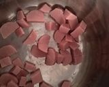 Foto del paso 1 de la receta: Alubias con longaniza para un rápido almuerzo