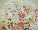 A picture of step 1 of Coleslaw.