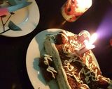 صورة لخطوة 8 من وصفة كيكة عيد ميلاد