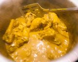 A picture of step 3 of Red Spicy chicken Qorma.