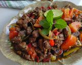 Foto langkah ke 5 dari resep Daging Kambing Gongso.