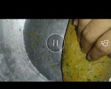 A picture of step 2 of Besan ka paratha.