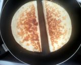 A picture of step 6 of Chicken Quesadillas with Corn Salsa.