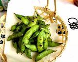 A picture of step 7 of [No-Boil] Easy Pan-Fried Edamame with Garlic Butter Soy Sauce.