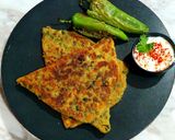 A picture of step 5 of Methi Aloo Paratha.