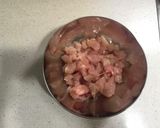 Foto del paso 1 de la receta: Ensalada de pollo y crujiente de jamón