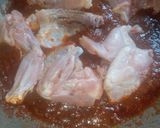 A picture of step 5 of Chicken curry.