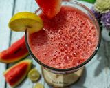 A picture of step 5 of Watermelon Detox Drink.