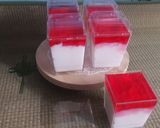 Foto langkah ke 4 dari resep Bubur Sutra Merah Putih.