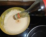 Φωτογραφία βήματος 5 της συνταγής Αλμυρά pancakes, πολύ αφράτα, για την κλινήρη πριγκίπισσά μου
