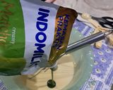 Foto langkah ke 2 dari resep Matcha Dorayaki Pancake.