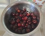 عکس مرحله 1 از دستور مربای گیلاس
