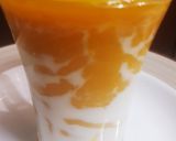 A picture of step 4 of Mango Dalgona.
