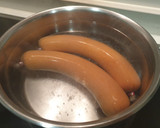 Foto del paso 2 de la receta: Frankfurt (hervido) con cebolla caramelizada