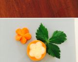 A picture of step 10 of 3D carrot flower(Nejiri ume).