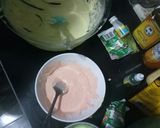 Foto langkah ke 5 dari resep Bolu kukus warna warni.