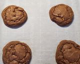 A picture of step 5 of My 3 Different Chips Double Chocolate Chip Cookies.