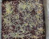 Shiny Crust Oreo Brownis (Oven Tangkring) langkah memasak 10 foto