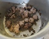 A picture of step 1 of Hyderabadi mahi khaliya.