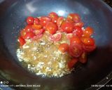 Foto del paso 2 de la receta Mezclum de spaghetti con alcachofas y tomate 🍅