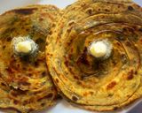 A picture of step 9 of Mint Lacchha Parantha.