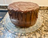 Foto del paso 17 de la receta: Tarta “ajedrez” con almíbar de chocolate y ganaché