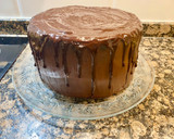 Foto del paso 17 de la receta: Tarta “ajedrez” con almíbar de chocolate y ganaché