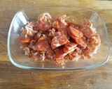 Foto del paso 2 de la receta Tortilla de cebolla y pimientos..y algo más #yosoyyo