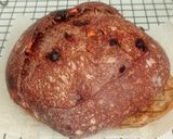 Foto langkah ke 22 dari resep Orange Peel Double Choco Sourdough Bread 74% (Open Bake Method).