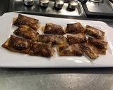 Une image de l'étape 12 de Croustillants de bricks aux dattes, amandes et miel.