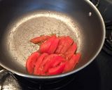 Foto del paso 3 de la receta: Pastas con espinaca a la crema, tomate y camarón