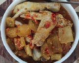 Foto langkah ke 6 dari resep Sambal goreng krecek, ayam.