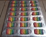 Foto langkah ke 7 dari resep Lidah Kucing Rainbow Ricke Indriyani #KamisManis.