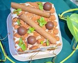 Foto langkah ke 8 dari resep Tiramisu Tempe Cake (Cake Ekonomis).