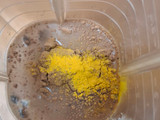 Licuado supersaludable avena+chía+cacao+cúrcuma