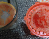 Foto del paso 1 de la receta: Jugo de pomelo y jengibre