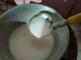 Pudding kemerdekaan (leci susu)
