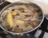 Une image de l'étape 2 de Pommes de terre au lard, poivrons et tomates.