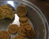 A picture of step 3 of Bessan ke gatte ke sabji.