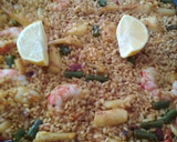 Foto del paso 8 de la receta: Paella de sepia y gambones