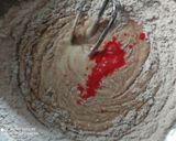 A picture of step 6 of Red velvet cake 🎂🍰.