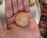 शेंगदाणा लाडू (shengdana ladoo recipe in marathi) रेसिपी स्टेप 3 फोटो 