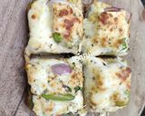 A picture of step 3 of Open Cheesy Paneer Tikka Sandwich Bites !!.