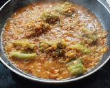 A picture of step 4 of Turai ki sabji.