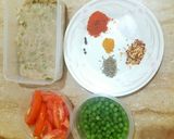 A picture of step 1 of Chicken Mince with peas & Potatoes Curry/ Qeema Aloo🍜.