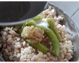 A picture of step 2 of Dahi Vada (urad dal).