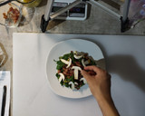 Foto del paso 10 de la receta: Ensalada de espinacas con tocino