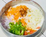 A picture of step 2 of Mini Rava Uttapum.